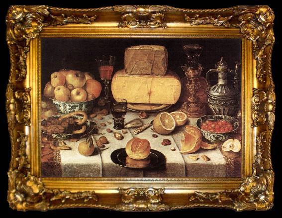 framed  GILLIS, Nicolaes Laid Table dfh, ta009-2